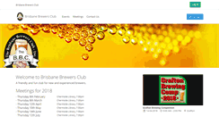 Desktop Screenshot of brisbanebrewersclub.com.au